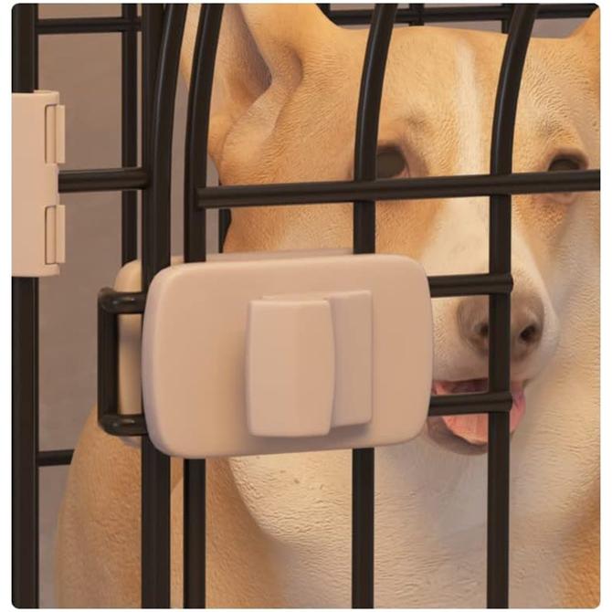 ペットケージ サークル 犬ケージ 中型犬用 大型サイズ トレー付き 屋根