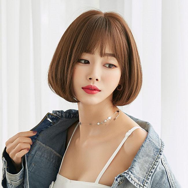 自然 セミロング ウイッグ ハイライト ウィッグ フルウィッグ ショート メッシュ カール かつら レディース Tt0 石田商事 通販 Yahoo ショッピング