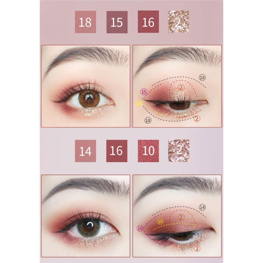 お中元 短納期 数量限定 18色アイシャドウ パレット 鮮やかな発色 長持ちスパークリングアイズ ハイライト チーク 携帯便利 Tfgq0 石田商事 通販 Yahoo ショッピング