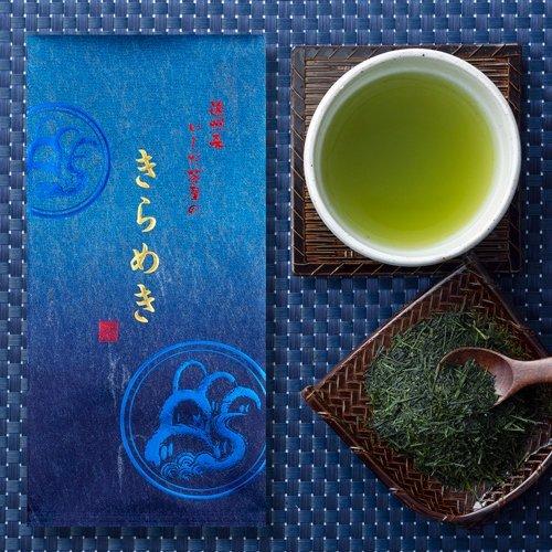 最高級煎茶 きらめき 100g袋入 静岡 日本茶 お茶 茶葉 緑茶 茶