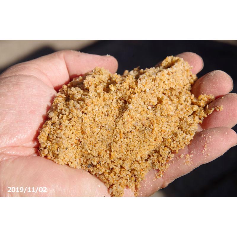 細かい砂・細粒（赤砂） 花崗岩2mm以下 18L（22-23kg）【送料無料