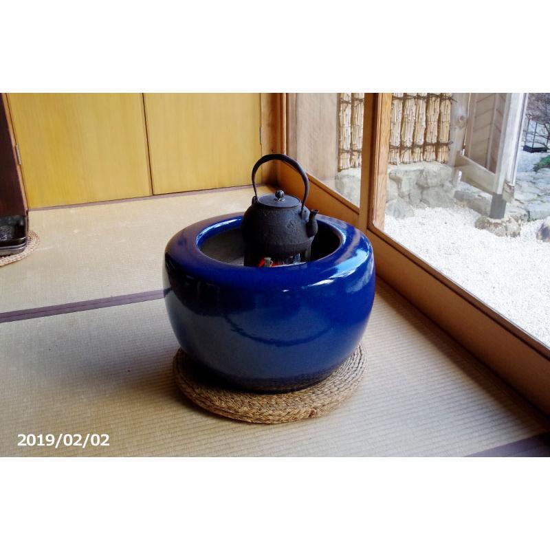 信楽焼 火鉢 生子 15号 【送料無料】【産地直送】 _tanp : 石田精華園