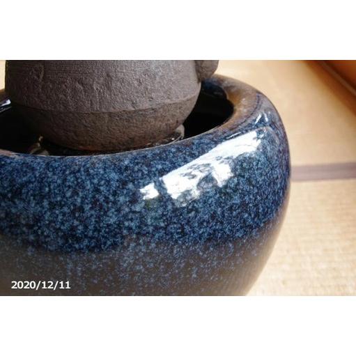 信楽焼 火鉢 8点セット 生子(なまこ) 10号（火ばし穴有）セット ＋灰炭