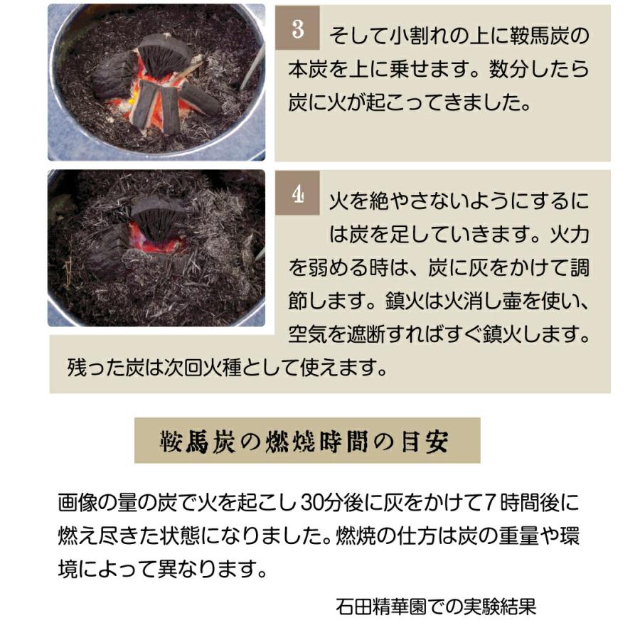 信楽焼 火鉢 3点セット 白砂15号（45cm）＋灰セット（木灰12L＋底砂