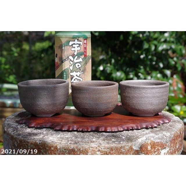 信楽焼 植木鉢 陶器 黒泥 手びねり鉢ミニ(6) 3号 【黒炭化焼 信楽焼 植木鉢 陶器 黒泥 手びねり鉢ミニ(6) 3号 【黒炭化焼