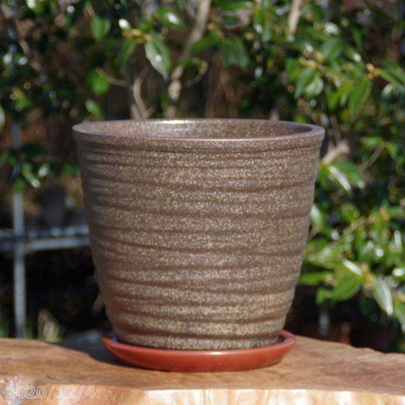 信楽焼 植木鉢 窯肌ネイチャーロング 10号 信楽焼 受皿8号 24cm セット 2色有 ガーデニング 観葉植物 寄せ植え 大型 Kk 926 石田精華園 Yahoo 店 通販 Yahoo ショッピング