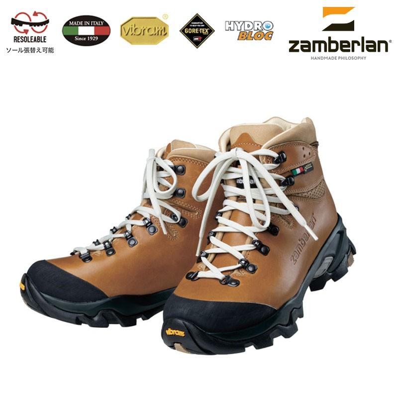 【zamberlan】ヴィオーズ LUX GT W’s トレッキングシューズ レディース（1120135）キャラメル(443) トレッキング 登山 山 ハイキング ウォーキング