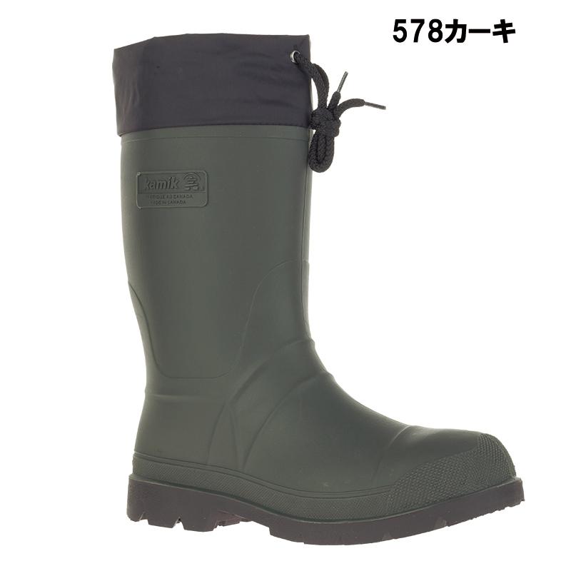 カミック 【即日発送】Kamik フォレスター カーキ ブラック メンズ 冬