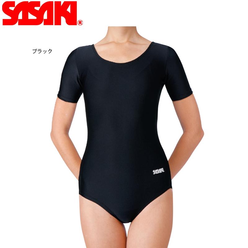 SASAKI ササキスポーツ Uネック半袖レオタード (7014) 新体操 体操