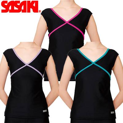 SASAKI ササキ ショートフレンチトップ (7056) 新体操 体操