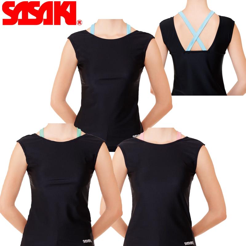 SASAKI ササキ ショートフレンチトップ JL〜Lサイズ (7058) 新体操