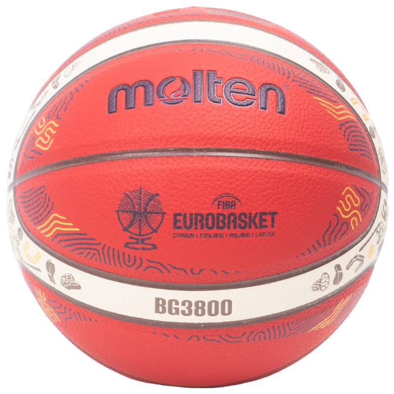 molten（モルテン） 【名入れ無料】 BG3800 EuroBasket 2025 公式試合