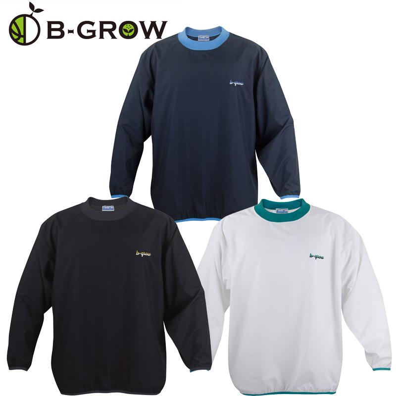 B-GROW WIND CREW NECK PULLOVER S〜4Lサイズ (BWCP-0101 BWCP-0107