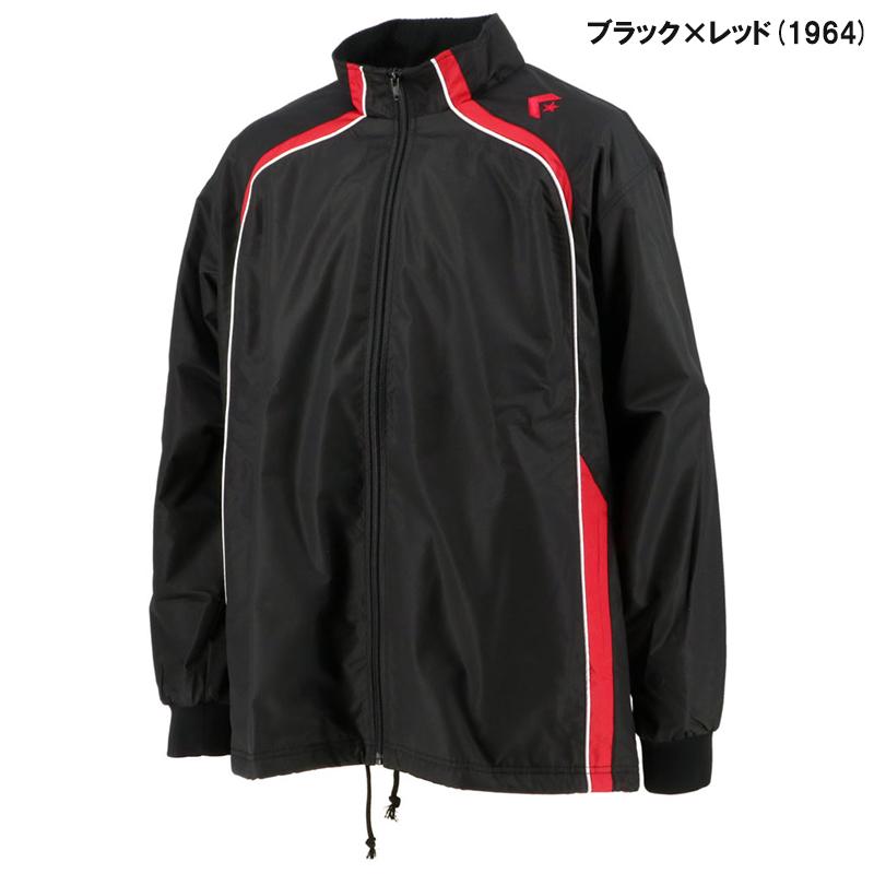 【ユニフォーム対応可能】 CONVERSE コンバース ウォームアップジャケット ユニセックス ウインドブレーカー CB162501S 撥水 裏起毛の画像