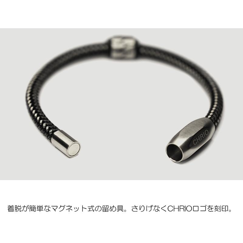 CHRIO クリオ ゲノムブレスレット (サイズ 19cm、20cm、21cm) : イシダ