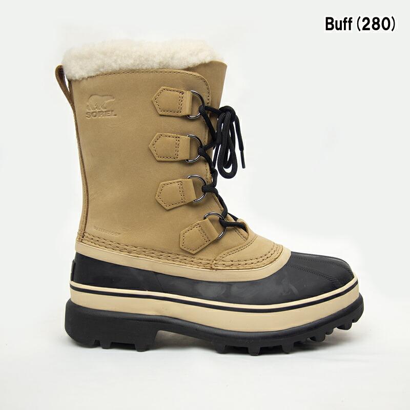 SOREL（ソレル） 【即日発送】SOREL カリブー WP Black,Stone Shale