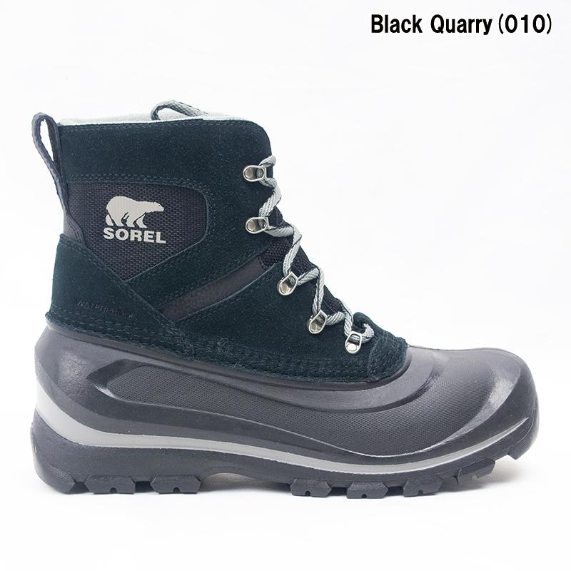 【即日発送】 SOREL ソレル バクストン　レースブーツ　ウォータープルーフ メンズ NM5081 アウトドア 防寒 ブラック メジャー 防水 | SOREL | 01