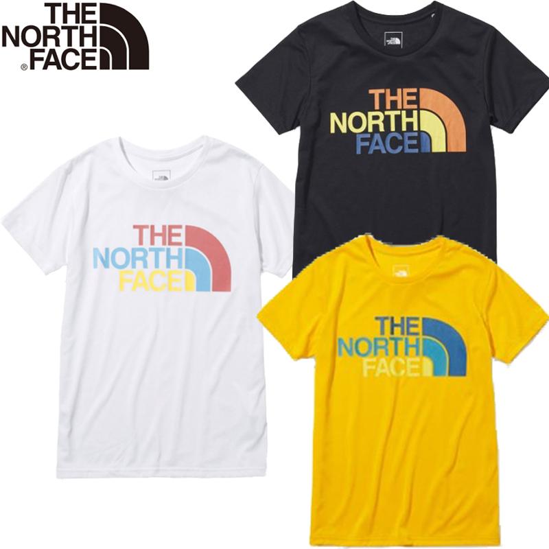 正規品 即納 21年 The North Face ザ ノースフェイス ショートスリーブカラフルロゴティー レディース Ntw Tシャツ 半袖 ロゴt Ntw イシダスポーツ 通販 Yahoo ショッピング