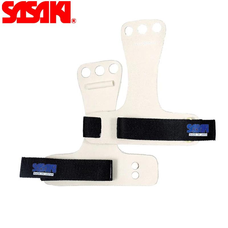 SASAKI ササキ ジュニア3ツ穴プロテクター (PJ-28) 器械体操 体操 牛皮革 ハンドグリップ ハンドプロテクター ジュニア キッズ 子ども ササキスポーツ SASAKI ササキ ジュニア3ツ穴プロテクター (PJ-28