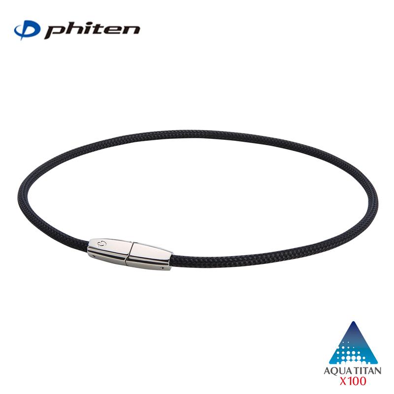 Phiten ファイテン Rakuwaネック X100 チョーカー スクエア ブラック 40cm アクアチタン メンズ レディース Tg ネックレス アクアチタン Tg イシダスポーツ 通販 Yahoo ショッピング
