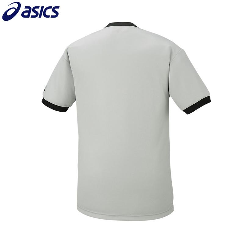【送料無料】asics アシックス Vネック レフリーシャツ ユニセックス (XB8003) バスケ バスケット 審判 レフリー シャツ 吸汗速乾 男女兼用|ishidasp|02
