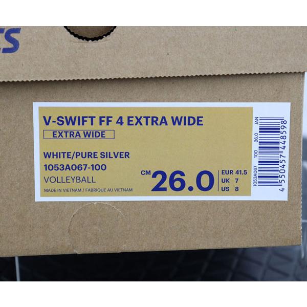 ASICS 2024春夏 アシックス バレーボールシューズ V-SWIFT FF 4 ASICS 2024春夏 アシックス バレーボールシューズ V-SWIFT FF 4