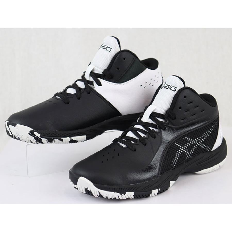 【未使用】ASICS アシックス ジュニアバスケットボールシューズ 25㎝ 黒 ASICS アシックス（ASICS）（キッズ）ジュニアバスケット