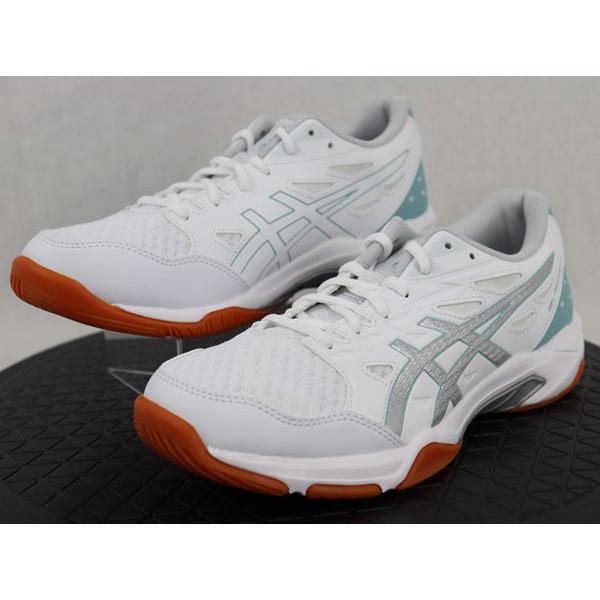 2024春夏 アシックス ASICS バレーボールシューズ GEL-ROCKET 11 ゲルロケット 11 1073A065 102 メンズ レディース バレーシューズ 部活 インドアシューズ｜ishidasports｜02