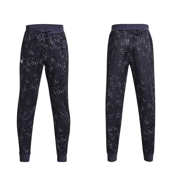 アンダーアーマー UNDER ARMOUR ジュニア UAペナント ノベルティ フルジップジャケット/パンツ ジャージ上下セット 1373496/1362479 子供用 裏起毛の画像