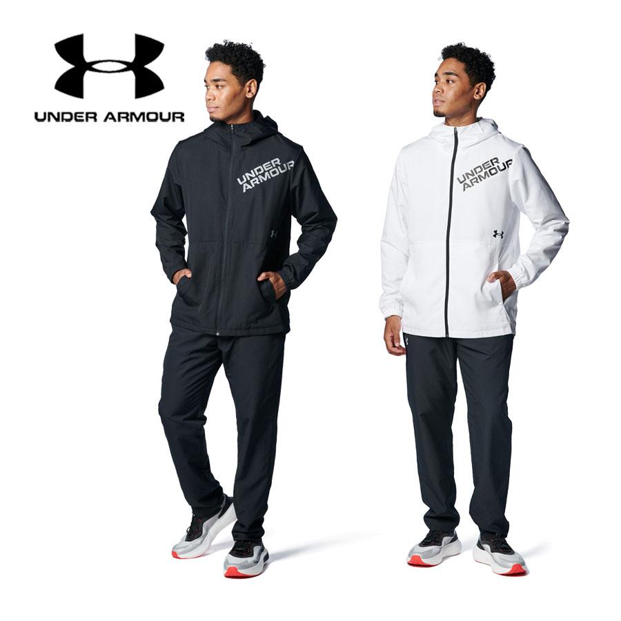 UNDER ARMOUR トリコット ライン ウーブン ジャケット 2XL 上下 UNDER ARMOUR トリコット ライン ウーブン ジャケット 2XL 上下