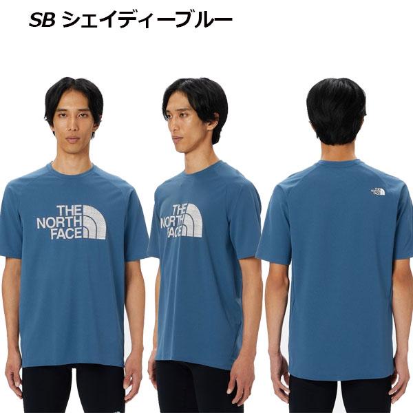 ノースフェイス THE NORTH FACE メンズ ショートスリーブGTDロゴクルー NT12376 2024春夏継続 男性用 Tシャツ 半袖シャツ 抗菌防臭 アウトドア スポーツウェア｜ishidasports｜05