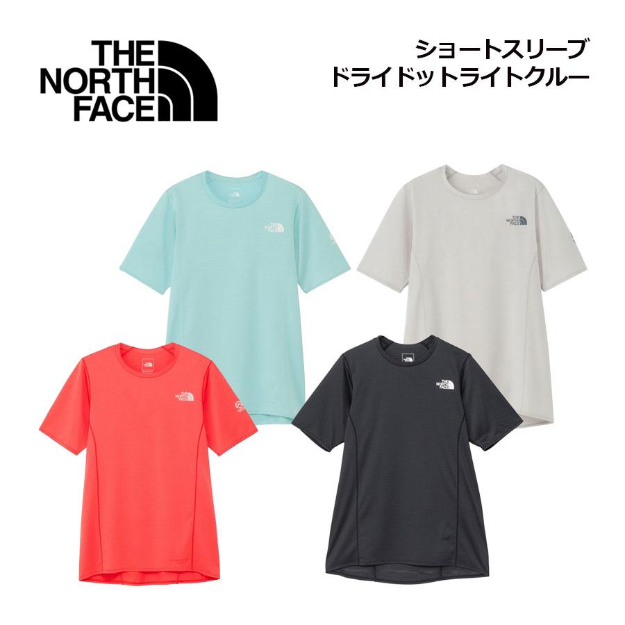 ノースフェイス ショートスリーブドライドットライトクルー（メンズS
