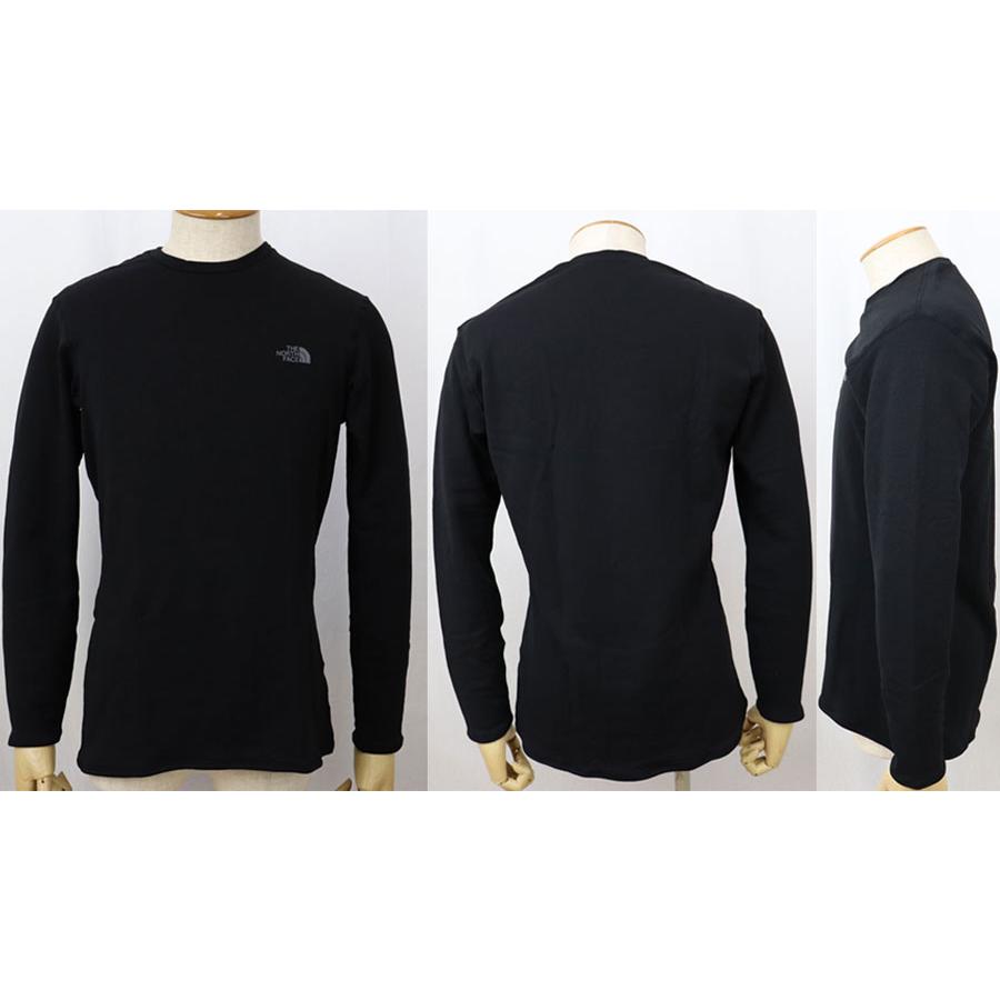 THE NORTH FACE L/S HOT Crew XL ブラック THE NORTH FACE（ザ ノースフェイス） メンズ L/S HOT Crew/ロング