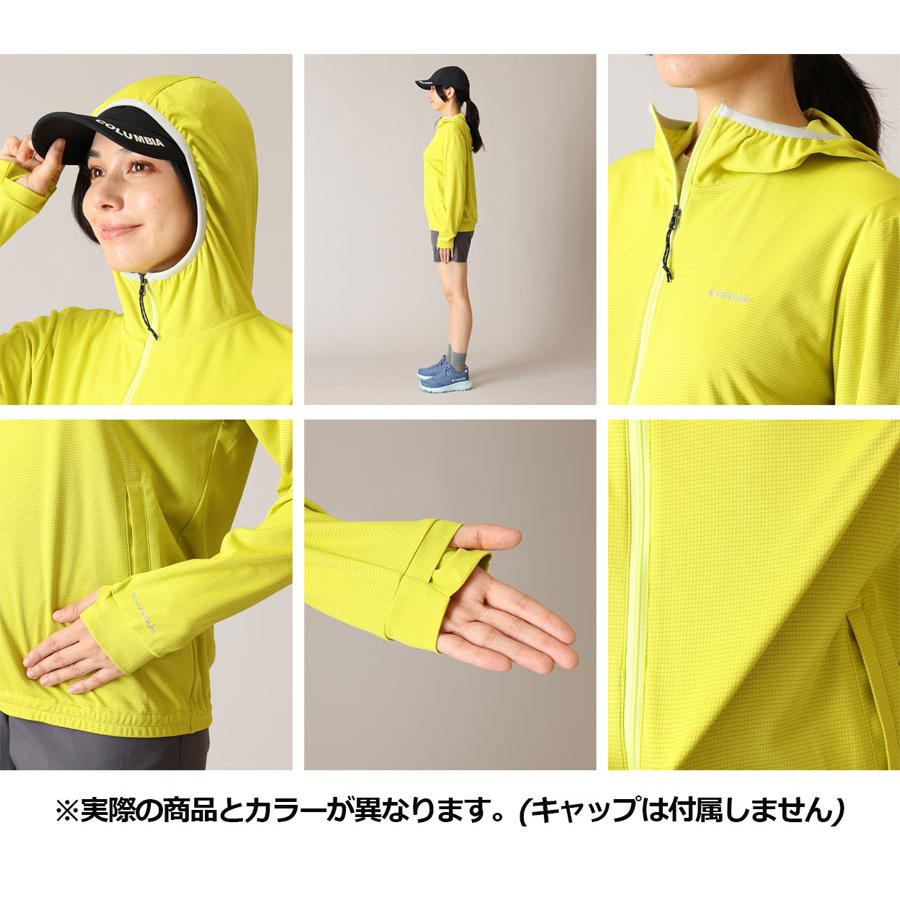 2026春夏 コロンビア Columbia レディース ウィメンズ トレイルラッシュ ロングスリーブ フルジップ PL9678 アウター アウトドア タウンユースの画像