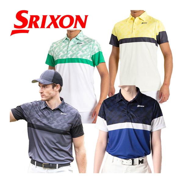 SRIXON スリクソン byデサント メンズ ゴルフ GOLF デジタルドット柄