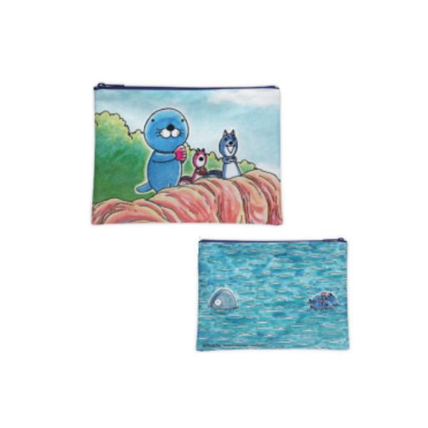 トシbo Po001 日本製 ぼのぼの Bonobono ポーチ ぼのぼのとシマリスくん兄弟2 原画 動物 アニマル アニメ ケース 小物入れ その他キッチン 日用品 文具 ご予約品 Kec Landasanulin Banjarbarukota Go Id