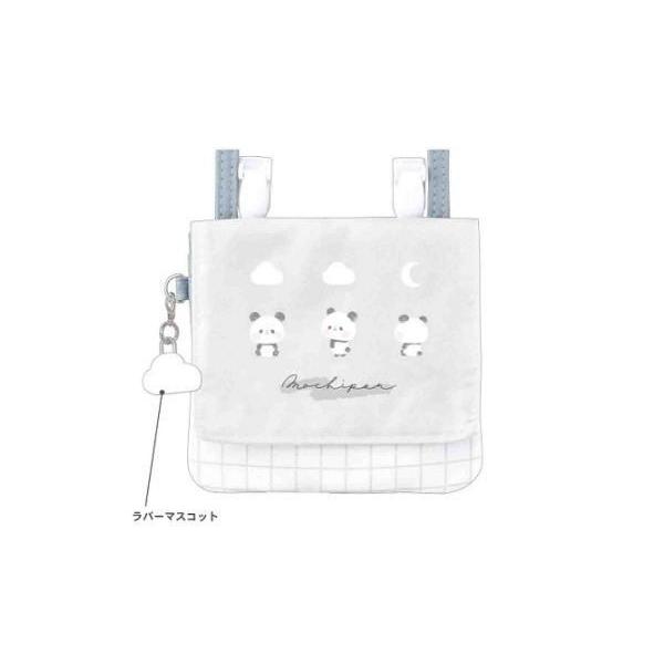 416円 安心の定価販売 カミ6406 オリジナル ショルダー付きどこでもポッケ 雲 もちもちぱんだ パンダ 動物 アニマル ポーチ ケース ポシェット 小物