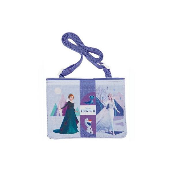 訳ありセール 格安 スケ ディズニープリンセス ショルダー付きお出かけポケット アナと雪の女王2 エルサ ディズニー 映画 アニメ カバン 小物入れ Supplystudies Com