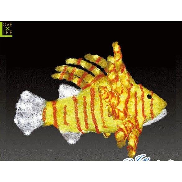 【LED】【ACR-(A)FISH-MK】【大型商品】LEDクリスタルミノカサゴ【カサゴ】【サカナ】【魚】【フィッシュ】【海】【深海】【アニマル】【モチーフ】【イルミネ…