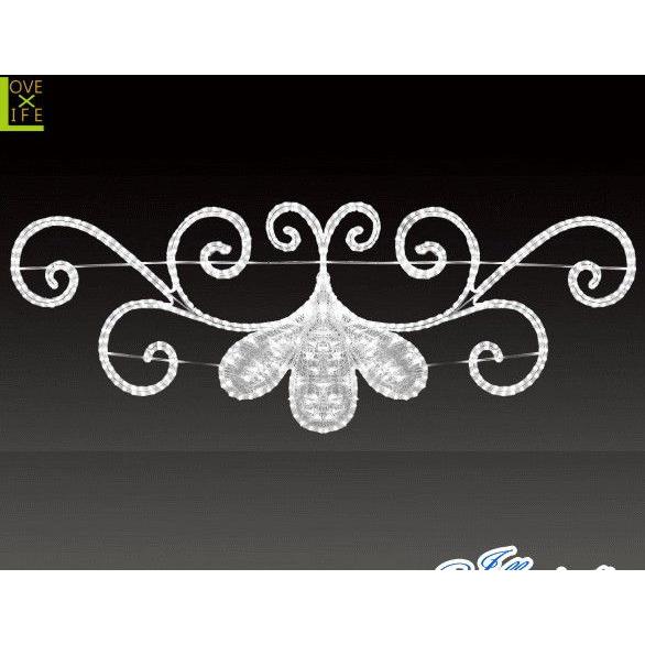 【LED】LEDクリスタルグロー ティアラ【ティアラ】【自然】【花】【草】【ライン】【線】【組み合わせ】【連結】【モチーフ】【イルミネーション】【クリ