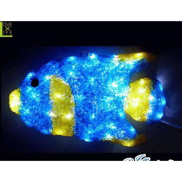 【LED】【3D】【モチーフ】【L3D(C)355】LED エンゼルフィッシュ【立体】【水族館】【シーアニマル】【サカナ】【魚】【フィッシュ】シーアニ