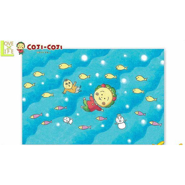 送料無料 日本製 コジコジ KOJI-KOJI ポストカード 海でゆらゆら