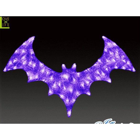 驚きの値段 Acr Hw Batpu ハロウィン Led クリスタル コウモリ パープル バット 2d クリスマス イルミネーション 電飾 装飾 飾 値引 Mobile Scotturb Com