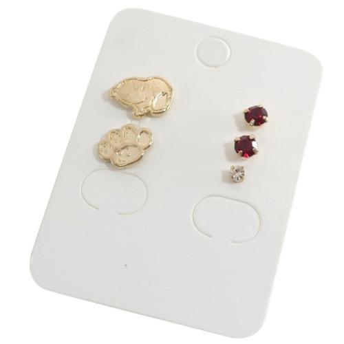 スモSNAC3397 【スヌーピー】【PEANUTS】ピアス5Pセット【ニッコリ