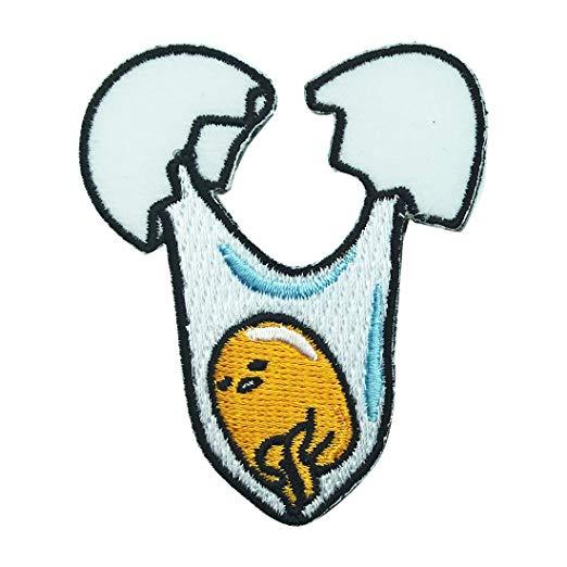 スモSRAP1185 【サンリオキャラクターズ】ワッペン【ぐでたま