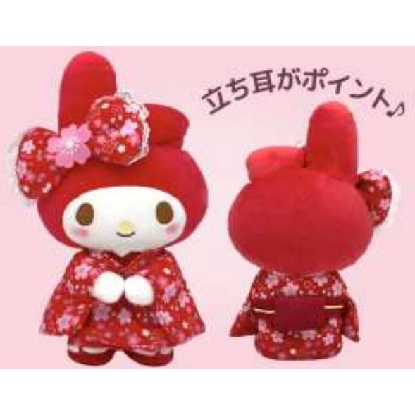 ナカ191588-24 【サンリオキャラクターズ】ぬいぐるみ【S】【桜着物