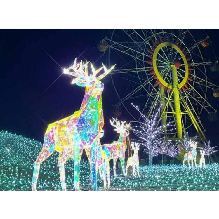 アミADS-DER-L 【大型商品】【イルミネーション】トナカイ【大