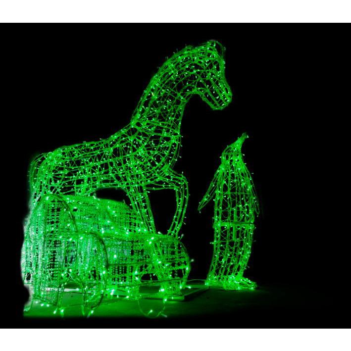 イルミ 【大型用品】【イルミネーション】クラシック馬車【馬車】【馬