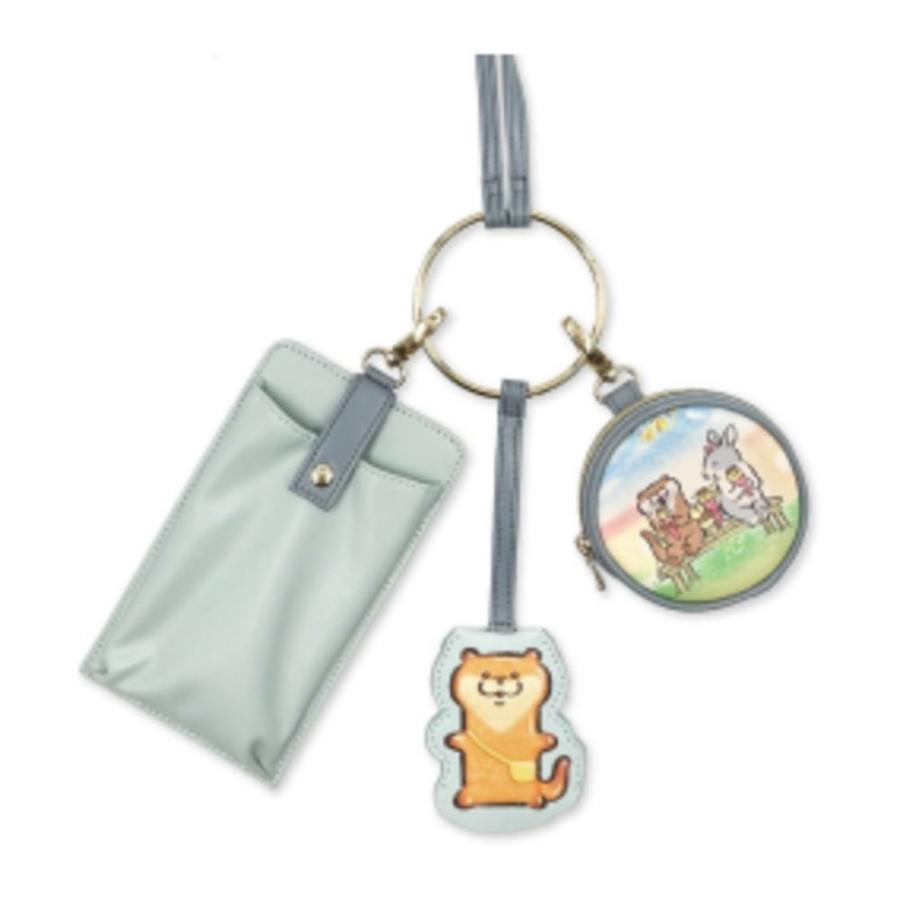 マリKUK-135  【送料無料】【LINEスタンプ】【可愛い嘘のカワウソ】3連ショルダーポーチ【カワウソ】【動物】【アニマル】【ケース】【小物入れ】【スマホ入れ… :  いしだ屋 - 通販 - Yahoo!ショッピング