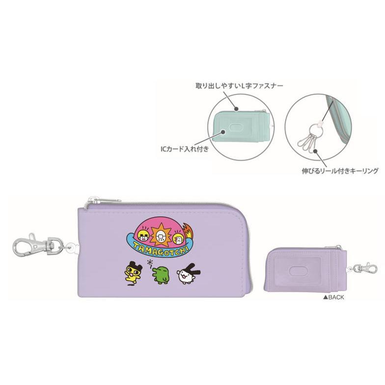 クラ123574 【送料無料】【たまごっち】パスケース付きキーケース